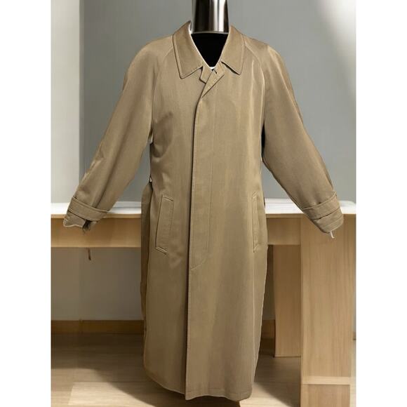Vintage Burberry Men’s Trench Coat Size 44L - Picture 2 of 15